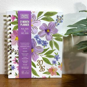 2025-2026 Planner Weekly Layout Agenda Monthly Calendars OCS Tabbed Amethyst